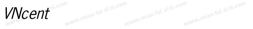 VNcentury Gothic Italic字体转换